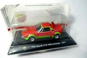 【送料無料】ホビー　模型車　車　レーシングカー フィアットアバルト×コレクションアバルトfiat abarth x19 1800 prototipo 1973 collection abarth 143