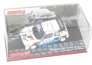 【送料無料】ホビー　模型車　車　レーシングカー プジョーラリーティモ143 peugeot 205 t16 evo2 1986 rally 1000 lacs timo salonen