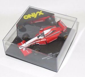 【送料無料】ホビー　模型車　車　レーシングカー オニキスブリヂストンカーテストデイモンヒル143 onyx 292 bridgestone f1 test voiture damon hill
