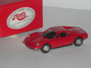 【送料無料】ホビー　模型車　車　レーシングカー モンテキットレコードフェラーリディノグアテマラkit monte record ferrari dino 246 gt 143