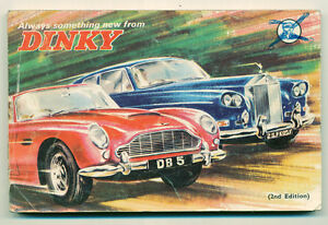 【送料無料】ホビー　模型車　車　レーシングカー ビンテージカタログページdinky toys vintage 1961 catalogue, 158 pages, 9 x 14cm e600
