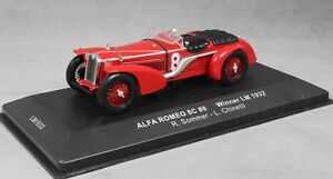 【送料無料】ホビー　模型車　車　レーシングカー ネットワークアルファロメオルマンixo alfa romeo 8 c le mans 24 h win 1932 sommer amp; chinetti lm1932 143 neuf