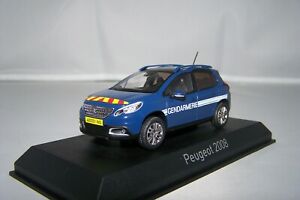 【送料無料】ホビー　模型車　車　レーシングカー プジョー143 gendarmerie norev nor479822 peugeot 2008