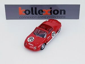 【送料無料】ホビー　模型車　車　レーシングカー アバルトスパイダールマンpinko pi138 abarth 700 spyder n49 le mans 1961 143 nb