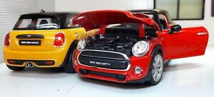 【送料無料】ホビー 模型車 車 レーシングカー スケールレッドミニクーパーダイカストモデルechelle 124 nouveau rouge bmw mini one cooper 2014 12 15 20 diecast dernier modele