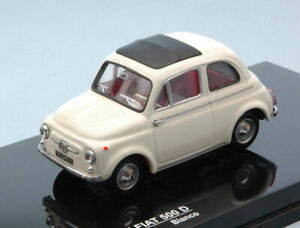 【送料無料】ホビー　模型車　車　レーシングカー フィアットホワイトモデルfiat 500d 1965 white 143 model 24511 vitesse