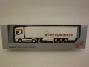 【送料無料】ホビー　模型車　車　レーシングカー herpa 187 938969 scania cs semiremorque frigorifique kuppelwieser neuf