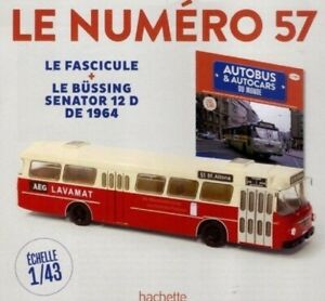 【送料無料】ホビー　模型車　車　レーシングカー uネットワークアシェットuバスbussing senator 12 d 1964 ixo 1 43 hachette autobus bus omnibusse 20,860円