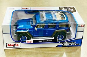 【送料無料】ホビー　模型車　車　レーシングカー ジープレスキューコンセプトダイカストモデルmaisto 118 diecast voiture modele jeep rescue concept