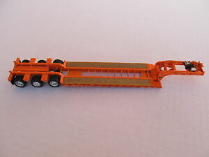 【送料無料】ホビー　模型車　車　レーシングカー スケールオレンジフォンテーヌトレーラーdcp 164 scale orange fontaine triaxle lowboy trailer, detachable