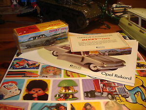 【送料無料】ホビー　模型車　車　レーシングカー アトラスオペルdinky toys atlas n 542 opel rekord