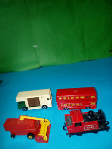 【送料無料】ホビー　模型車　車　レーシングカー マッチバスチアリーダーmatchbox majorette bus treno aratro trasp animali