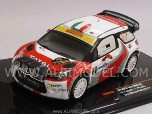 【送料無料】ホビー　模型車　車　レーシングカー シトロエンモンツァラリーカペッロショーネットワークcitroen ds3 wrc monza rally show 2011 capello pirollo 143 ixo ram468