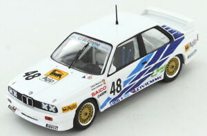 【送料無料】ホビー　模型車　車　レーシングカー ネットワークbmw m3 e30 silverstone rac tt wtcc winner 1987 143 ixo gtm130