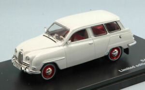 【送料無料】ホビー　模型車　車　レーシングカー ホワイトモデルトリプルsaab 95 1961 white 143 model triple 9