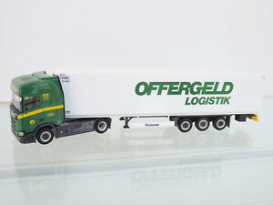 【送料無料】ホビー　模型車　車　レーシングカー スカニアロジスティクスherpa 308755 187 scania cr hd refrigeresz ergeld logistique neuf