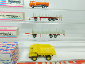 【送料無料】ホビー　模型車　車　レーシングカー ＃トレーラーモデルシュコダbo9600,5 4x veb h0 187 modele dumper skoda wagon de leau remorque,sg