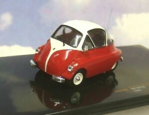【送料無料】ホビー 模型車 車 レーシングカー ネットワークミニチュアレッドホワイトixo 143 miniature 1955 iso isetta bmw the original en rouge amp; blanc clc312