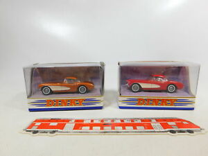 【送料無料】ホビー　模型車　車　レーシングカー ＃マッチシボレーコルベットミントボックスcd3150,5 2x matchbox dinky 143 chevrolet corvette dy23bdy23, mint box 21,754円