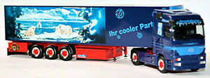 【送料無料】ホビー　模型車　車　レーシングカー メルセデスアクトロスamercedes actros lh frigorifique semiremorque le eisbar 187 herpa 148696