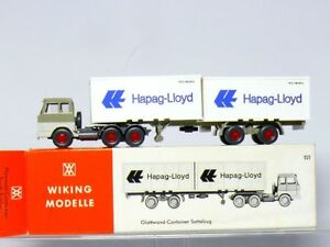 【送料無料】ホビー　模型車　車　レーシングカー wiking 521 hanomaghenschel f 221 s conteneur tracteur hapag lloyd top ovp