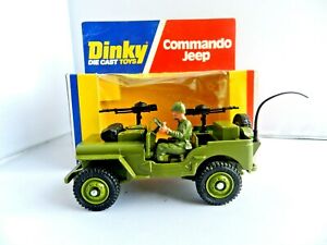 【送料無料】ホビー　模型車　車　レーシングカー ジープdinky toys 612 commando jeep
