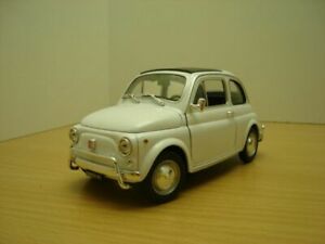 【送料無料】ホビー　模型車　車　レーシングカー フィアットfiat 500 blanche 1957 118