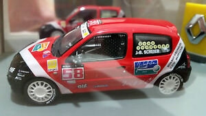 【送料無料】ホビー　模型車　車　レーシングカー ユニバーサルルノークリオカップ143 universal hobbies renault clio cup n 58 jb scheier