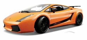 【送料無料】ホビー　模型車　車　レーシングカー ランボルギーニガヤルドオレンジミニチュアモデルモデルスケールlamborghini gallardo 118 echelle moule sous pression modele de voiture orange voitures model