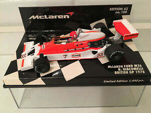 【送料無料】ホビー　模型車　車　レーシングカー マクラーレンフォード＃143 mclaren ford m26 33 b giacomelli 1978