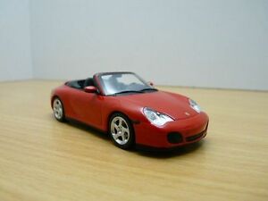 【送料無料】ホビー　模型車　車　レーシングカー ポルシェカレラカブリオレporsche 911 996 carrera 4s cabriolet rouge 143
