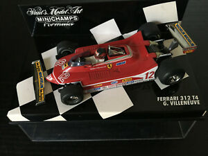 【送料無料】ホビー　模型車　車　レーシングカー フェラーリ＃ビルヌーブ143 ferrari 312 t4 12 g villeneuve 1979