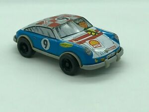 【送料無料】ホビー　模型車　車　レーシングカー ビンテージカープラスチックポルシェスペインvintage voiture en fer blanc amp; plastique porsche a friction payva made in spain