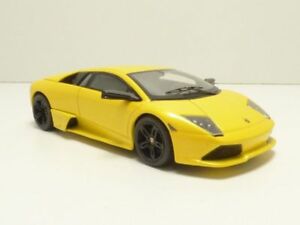 【送料無料】ホビー　模型車　車　レーシングカー ランボルギーニムルシエラゴイエローlamborghini murcielago lp640 jaune 143