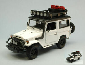 【送料無料】ホビー　模型車　車　レーシングカー ミニチュアスケールトヨタダイカストモデルminiature voiture echelle 124 toyota fj40 land criser diecast vehicule model