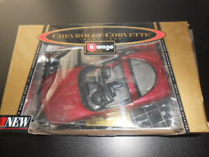 【送料無料】ホビー　模型車　車　レーシングカー シボレーコルベットタルガレッドburago 118 3396 chevrolet corvette targa 1998 red