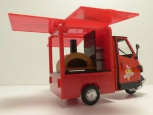 【送料無料】ホビー　模型車　車　レーシングカー スクーターピザトラックtriporteur piaggio ape 50 camion de pizza 118