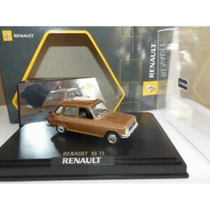 【送料無料】ホビー　模型車　車　レーシングカー ルノーフェーズブラウンrenault 6 tl phase 2 1976 marron norev 143