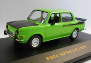 【送料無料】ホビー　模型車　車　レーシングカー ネットワークスケールクラシックラリーixo 143 scale clc149 simca 1000 rallye 2 1976