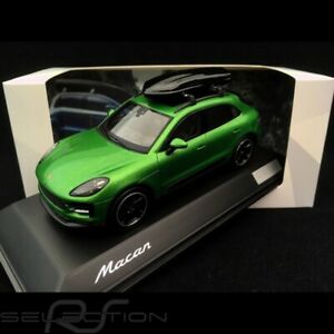 【送料無料】ホビー　模型車　車　レーシングカー ポルシェグリーンマンバスパークワックスporsche macan s 2018 tequipment vert mamba 143 spark wax02020096