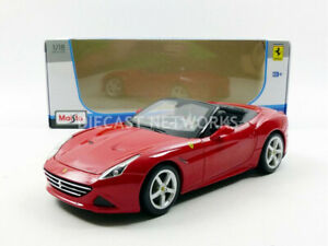 【送料無料】ホビー　模型車　車　レーシングカー フェラーリカリフォルニアオープントップmaisto 118 ferrari california t open top 2014 31698r