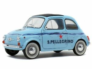【送料無料】ホビー　模型車　車　レーシングカー フィアットfiat 500 san pellegrino solido 118