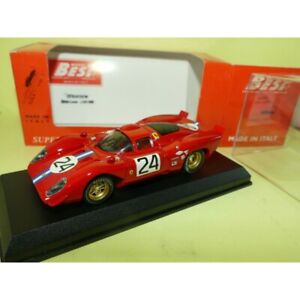 【送料無料】ホビー　模型車　車　レーシングカー フェラーリカットデイトナベストferrari 312 p coupe daytona 1970 best 9153 143