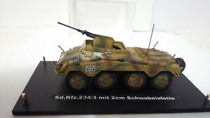 【送料無料】ホビー　模型車　車　レーシングカー sdkfz2343 mit 2cm schwebelafette 172