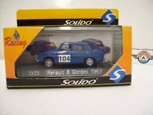 【送料無料】ホビー 模型車 車 レーシングカー ルノー#モンテカルロフランスrenault 8 gordini 104 monte carlo 1967,solido 143 fabrique en france,ovp
