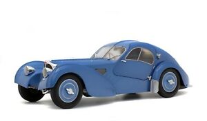 【送料無料】ホビー　模型車　車　レーシングカー ブガッティアトランティック118 solido bugatti atlantic sc 1937 s1802102 cochesaescala