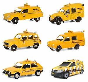 【送料無料】ホビー　模型車　車　レーシングカー シトロエンルノーフォルクスワーゲンhors commerce anwb 143 assistance routiere citroen daf renault volkswagen