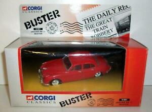 【送料無料】ホビー　模型車　車　レーシングカー コーギースケールジャガーバスターcorgi 143 scale 01801 jaguar mk2 buster red