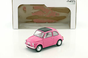 【送料無料】ホビー　模型車　車　レーシングカー フィアットイタリアローズfiat 500 l italie annee 1969 rose 118 solido