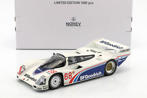 【送料無料】ホビー　模型車　車　レーシングカー ポルシェ＃リバーサイドモートンporsche 962 imsa 68 gangant riverside 1985 halsmer, morton 118 norev